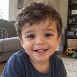 Photo d'origine de l'enfant (exemple)