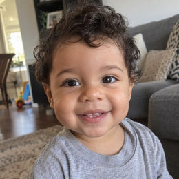 Original photo of the child (example)