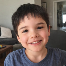 Photo d'origine de l'enfant (exemple)