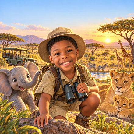 Couverture du livre : Le grand safari
