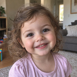 Photo d'origine de l'enfant (exemple)