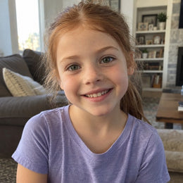 Original photo of the child (example)