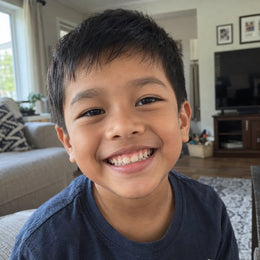 Photo d'origine de l'enfant (exemple)