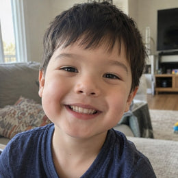Original photo of the child (example)