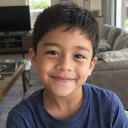 Photo d'origine de l'enfant (exemple)